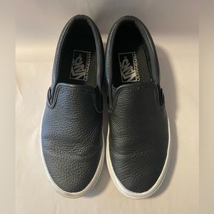 Vans Black Ultra Cush Slip-on Shoes sneakers 7.5